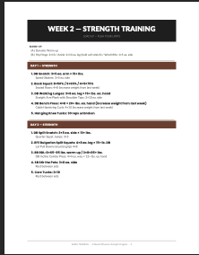 KAMA Training | 4-Week Offseason Softball Strength Program