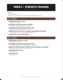 KAMA Training | 4-Week Offseason Softball Strength Program